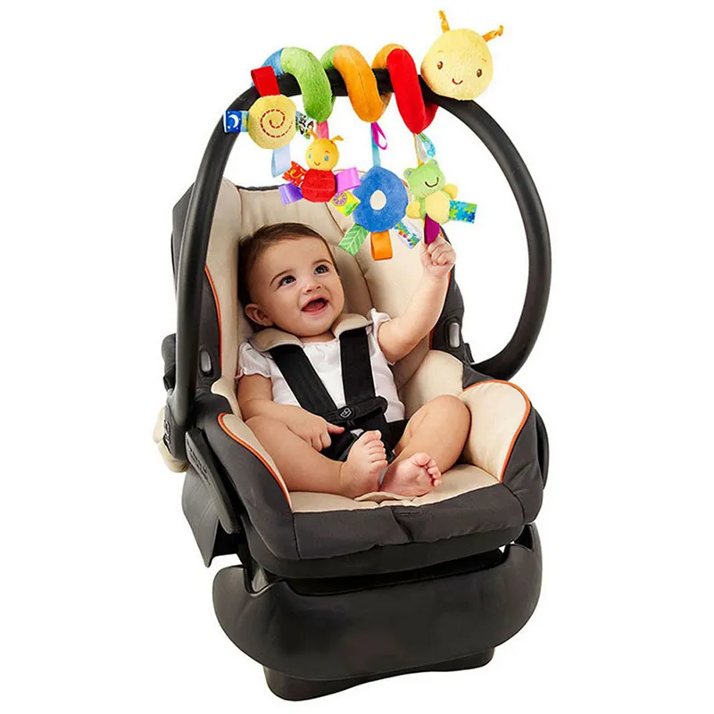 Musical Instrument Rattle - Hoogwaardige pasgeboren rammelaar pluche kinderwagen cartoon