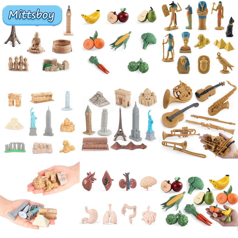 Musical Instrument Games - Montessori Math Speelgoed Simulatie Gebouw Model