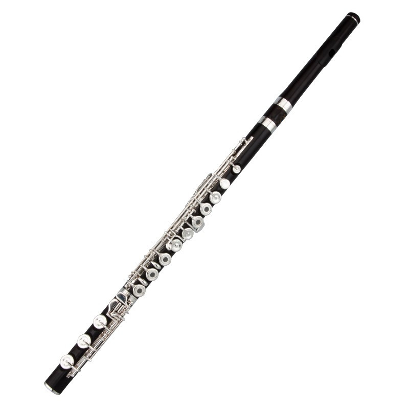 Musical Instrument Japan - Professionele Top Japan C-sleutel 17-gats ebbenhouten