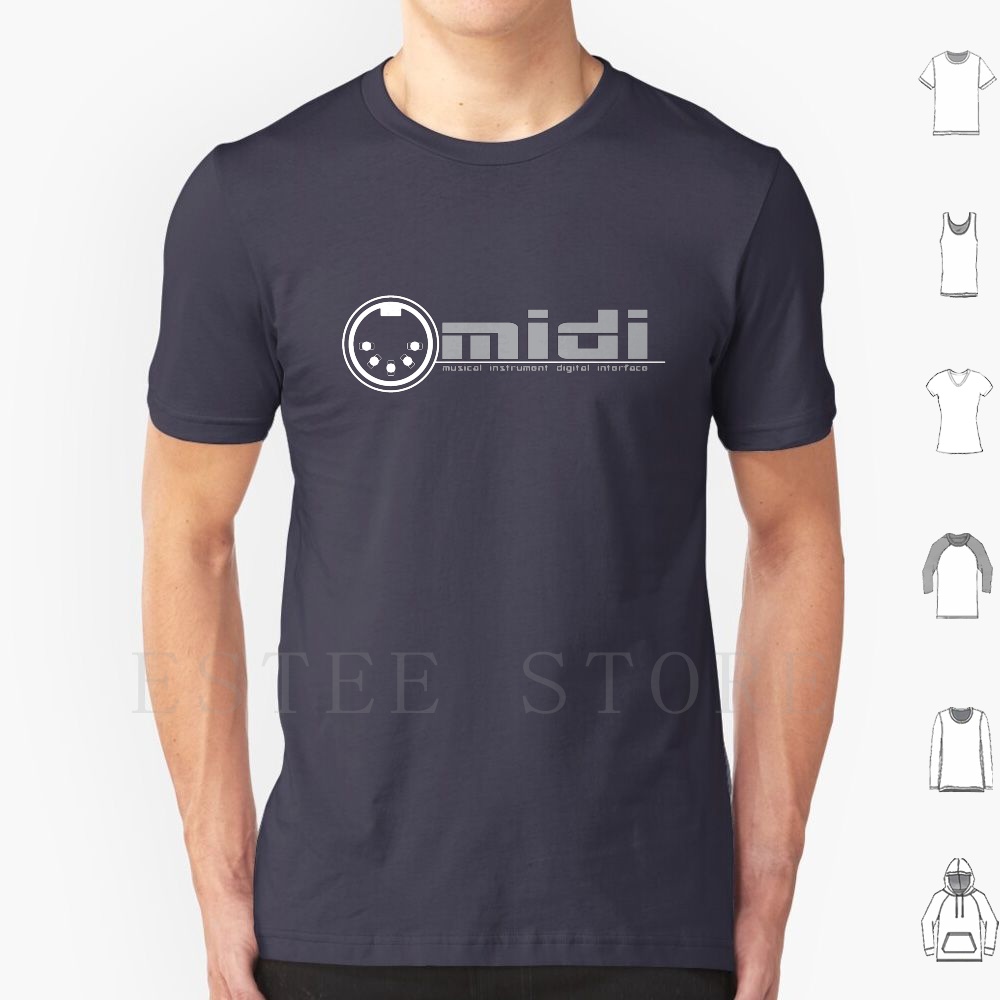 Musical Instrument Digital Interface - Midi-Muziekinstrument Digitale Interface T-shirt DIY Big