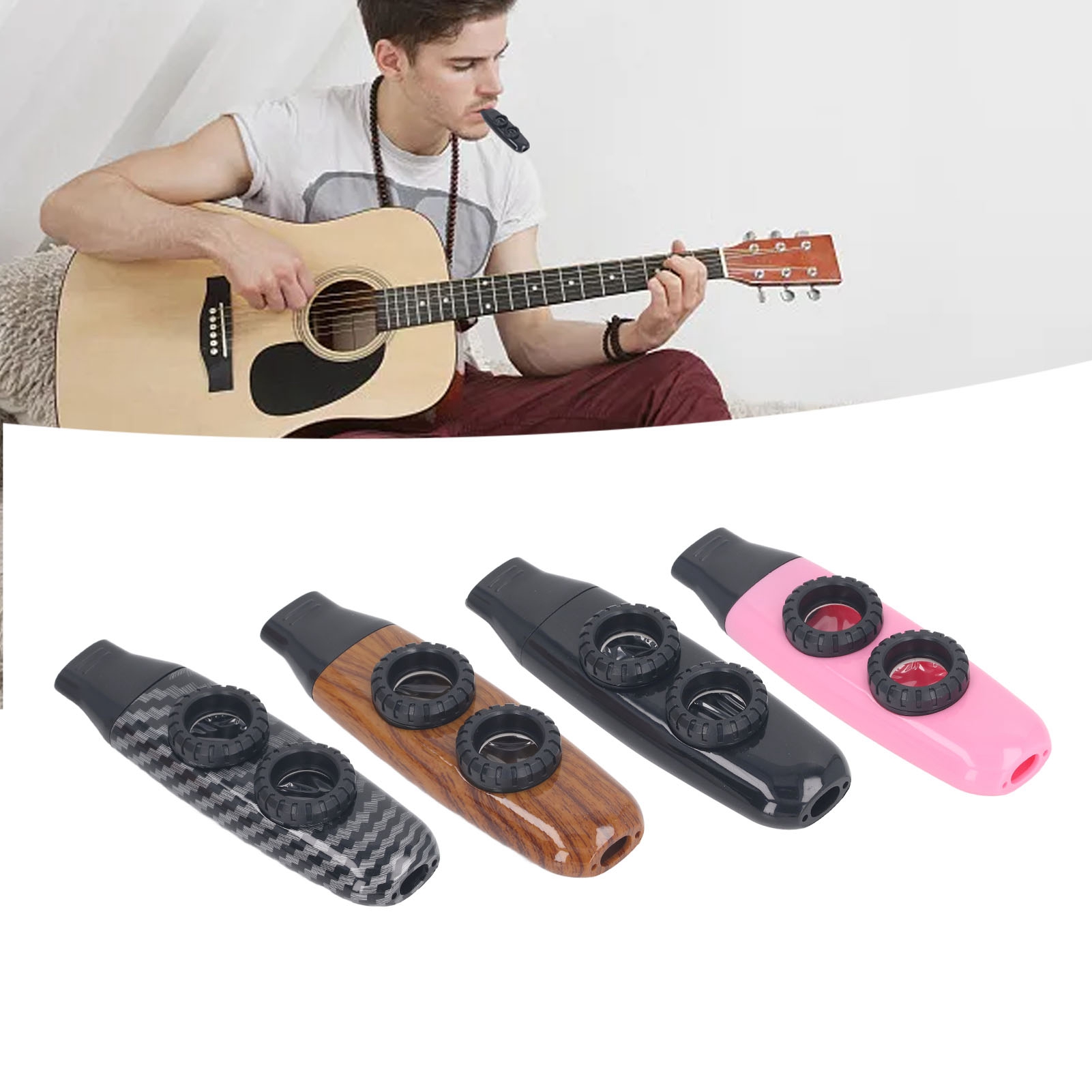 Musical Instrument Kazoo - Kazoo Fluit Dual Hole Fluit Verstelbaar