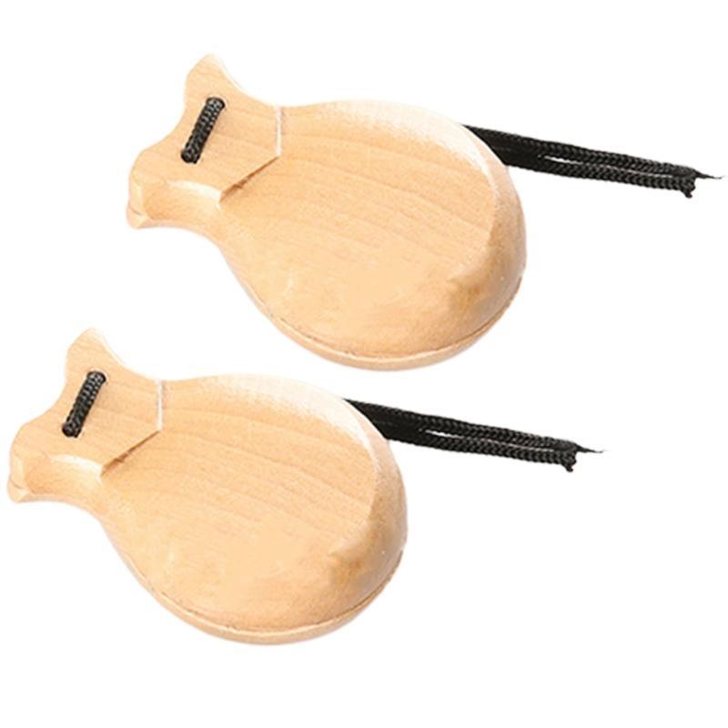 Castanet Flamenco - 2 stuks traditionele flamencocastagnetten Spaanse castagnetten