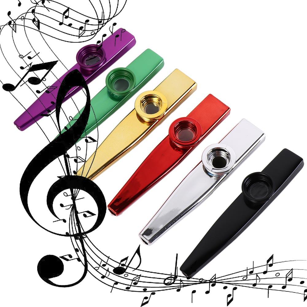 Musical Instrument Kazoo - Aluminium Metalen Kazoo Instrumenten Leren Gemakkelijk