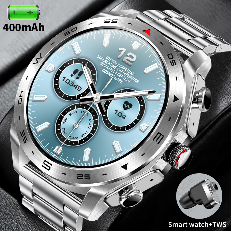 Musical Instrument Japan - Nieuwe T95 Smart Horloge TWS 2-in-1