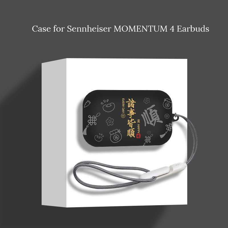 Sennheiser Headphone Momentum 4 - Siliconen hoes voor Sennheiser MOMENTUM 4