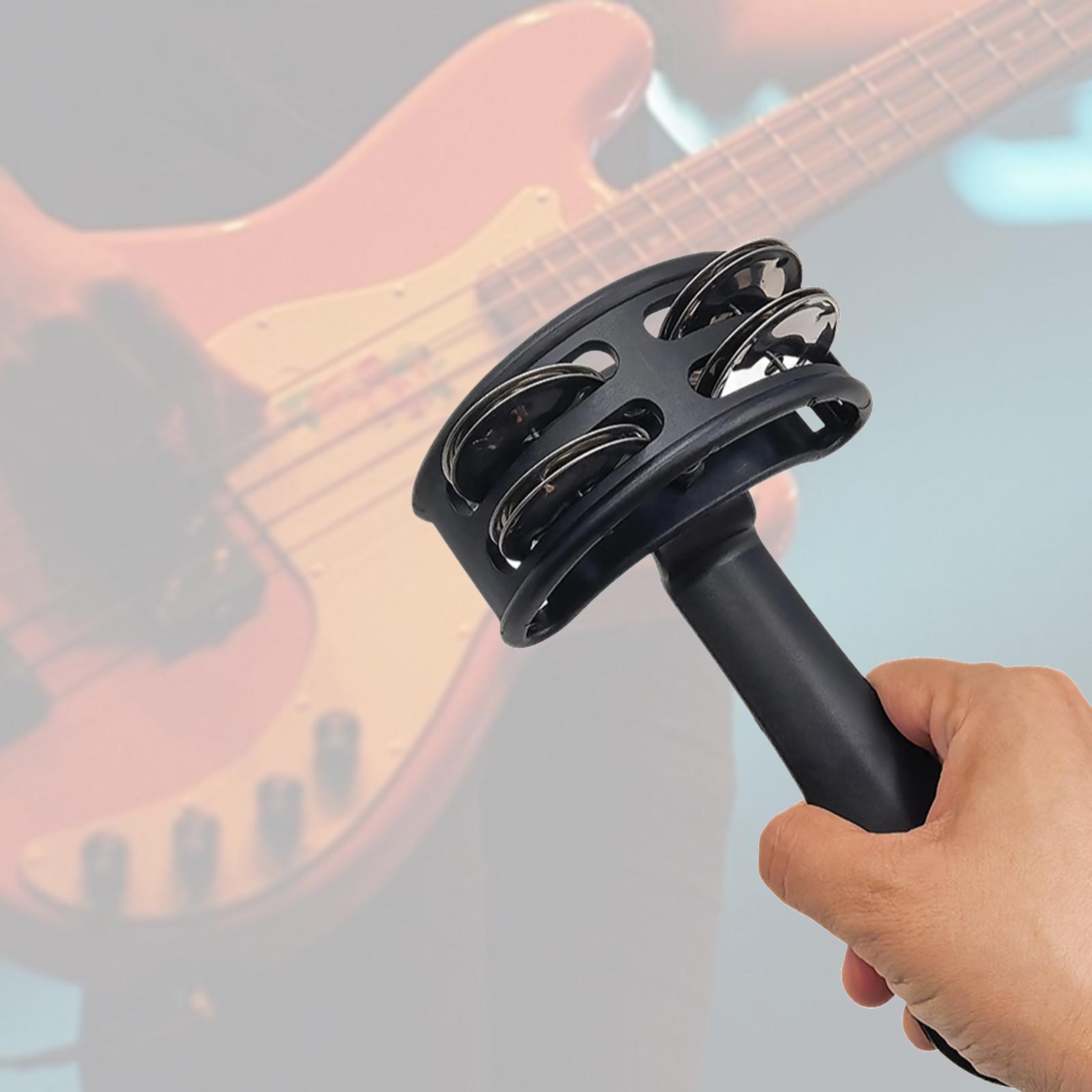 Musical Instrument Rattle - Professionele handtambourine van 10 cm, mini-percussie-instrument