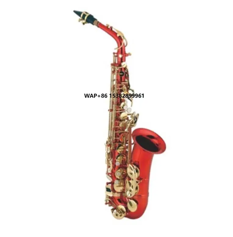 Musical Instrument Logo - Rode Kleur Professionele Altsaxofoon Groothandel Fabrieksprijs