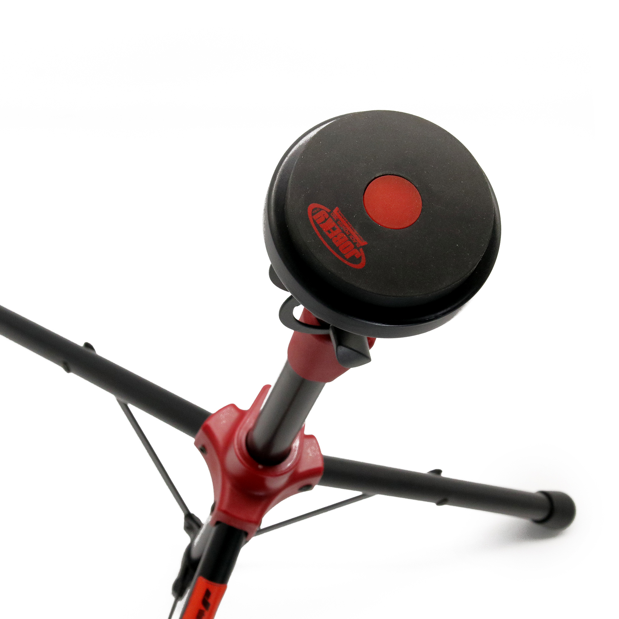 Musical Instrument Logo - Professionele 4-inch rode rubberen trommel oefenpad