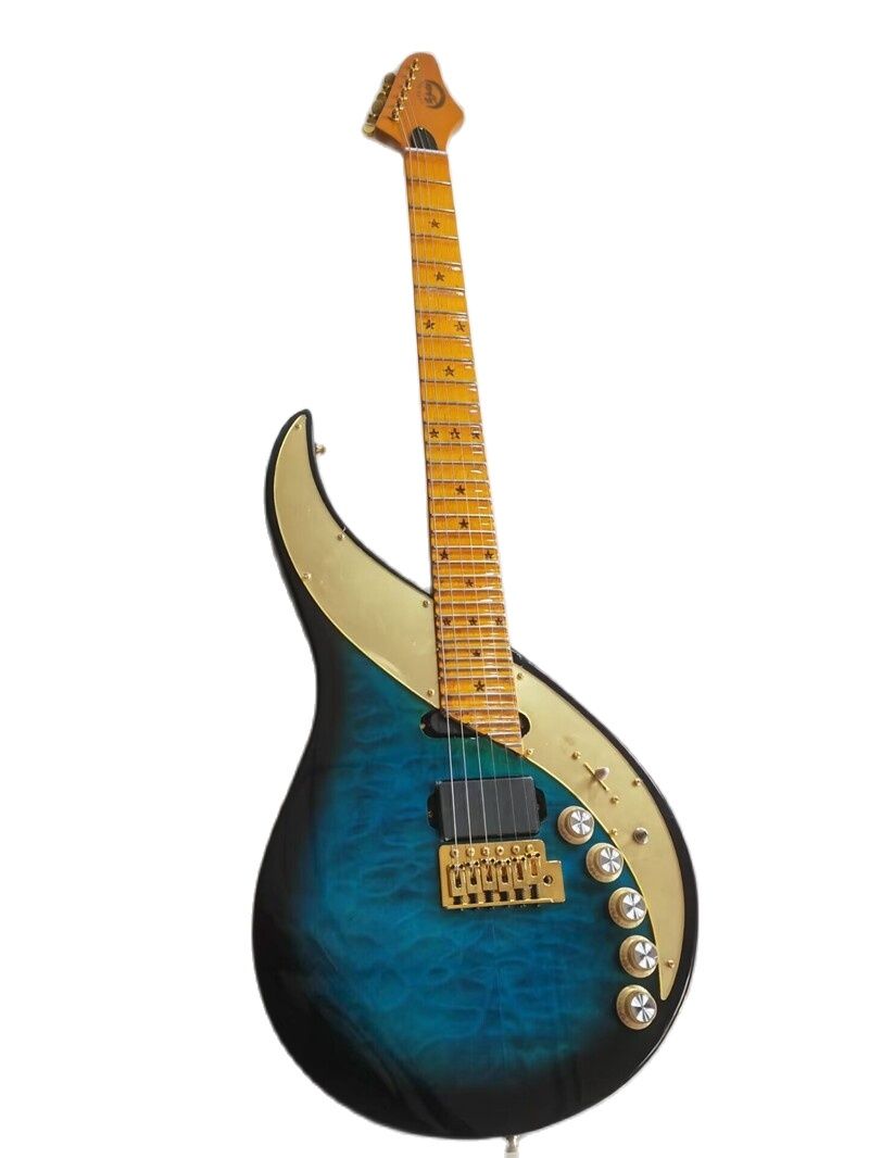 Musical Instrument Logo - Esdoorn Toets Ster Inlays 29 Frets