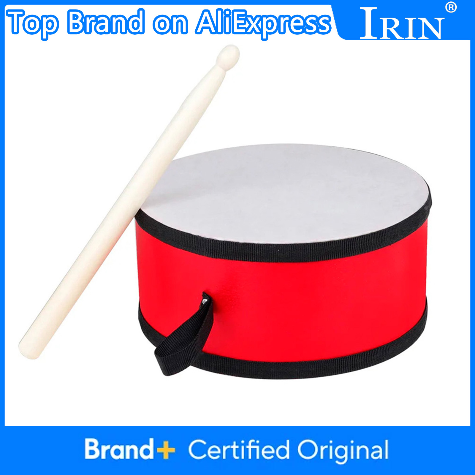 Musical Instrument Tambourine - IRIN Indiase tamboerijn Traditionele handdrum Dubbelzijdig