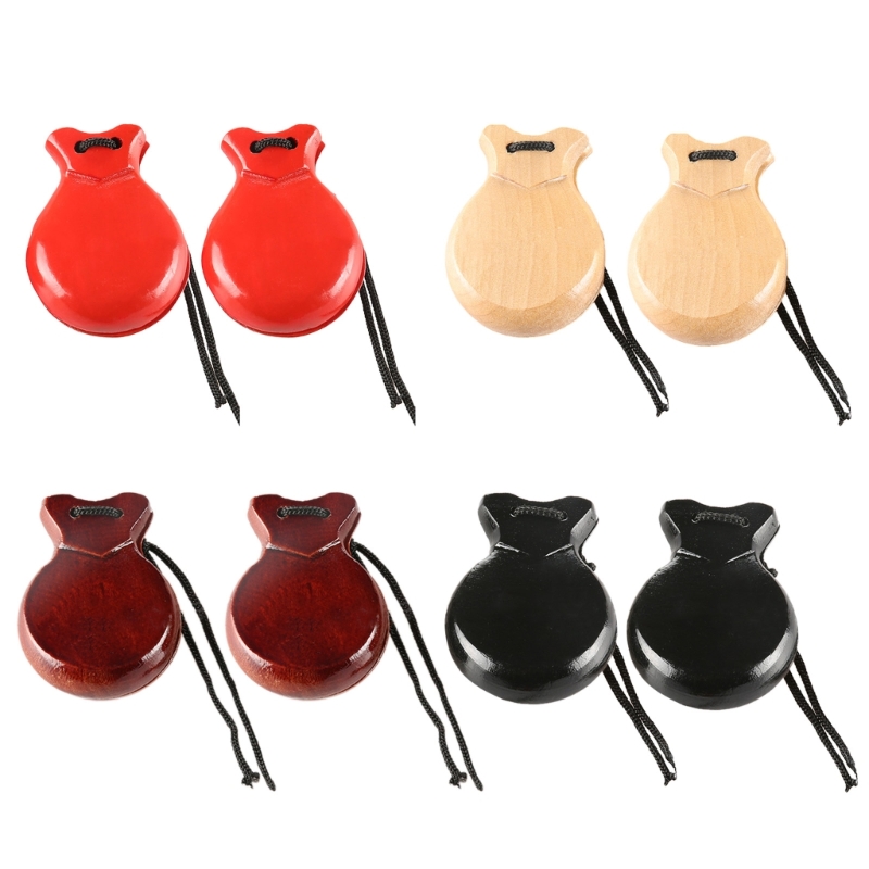 2 stuks houten Spaanse castagn - Castanet Flamenco recensie en prijs