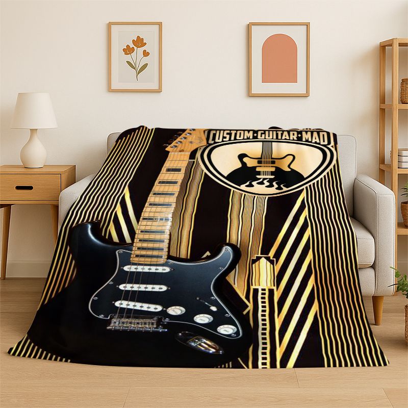 Retro Fender Gitaar Logo Instr - Musical Instrument Logo recensie en prijs