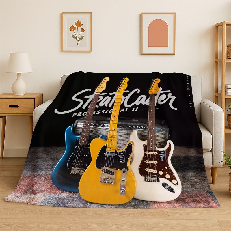 Retro Fender Gitaar Logo Instr - Musical Instrument Logo recensie en prijs