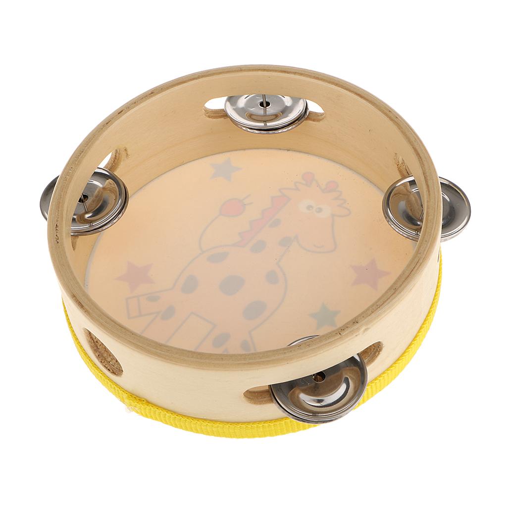 Houten tamboerijn, kleine hand - Musical Instrument Tambourine recensie en prijs
