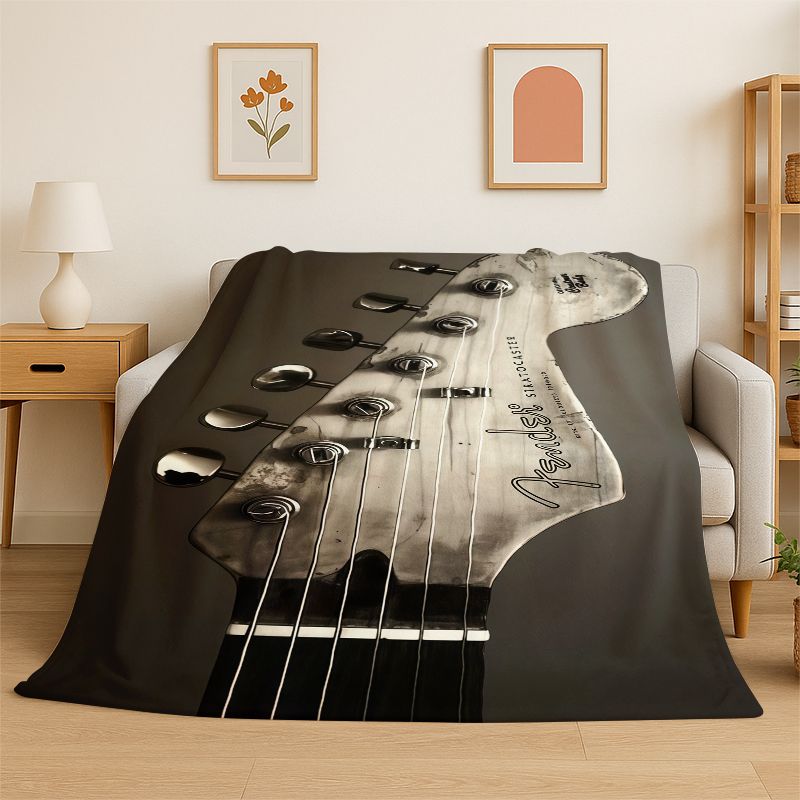Retro Fender Gitaar Logo Instr - Musical Instrument Logo recensie en prijs