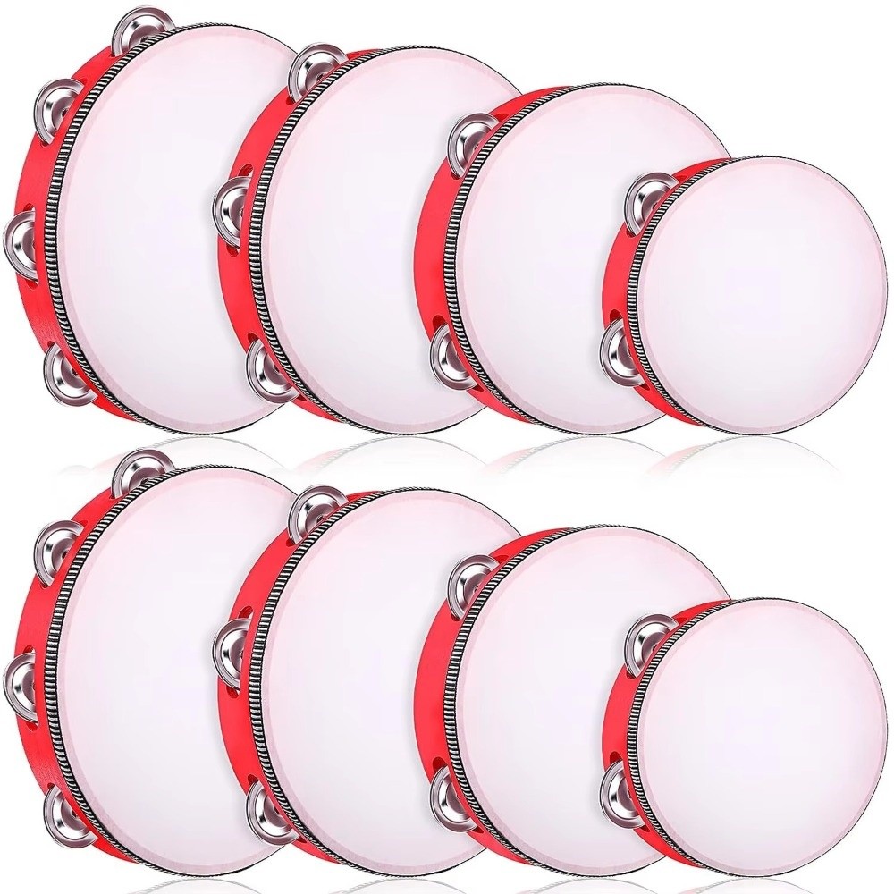 4/6/8/10 Inch Hand Held Drum M - Musical Instrument Tambourine recensie en prijs