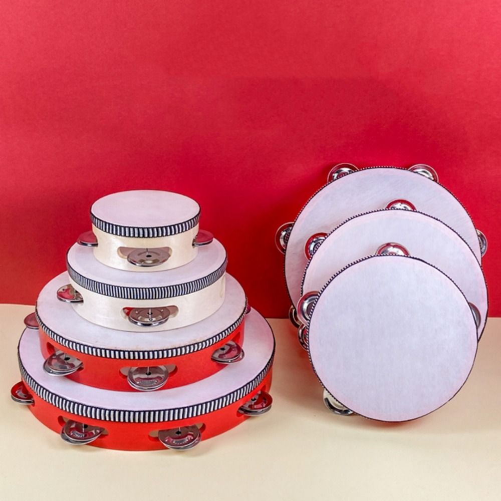 4/6/8/10 Inch Hand Held Drum M - Musical Instrument Tambourine recensie en prijs