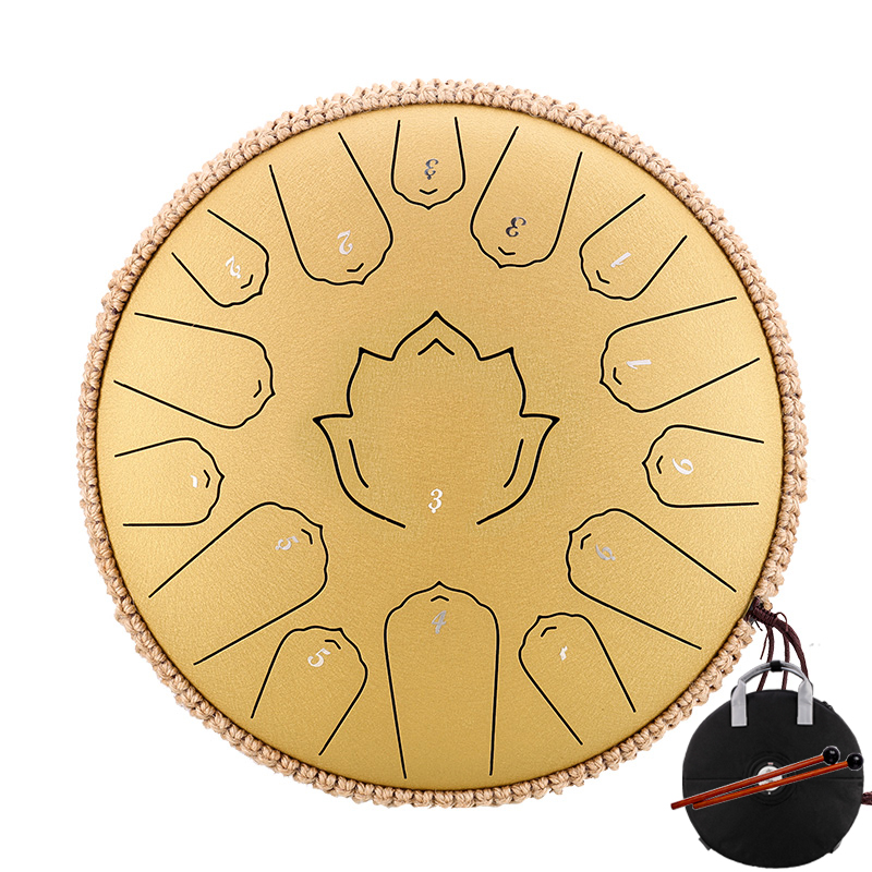 Hluru Glucophone Stalen Tongtr - Musical Instrument Handpan recensie en prijs