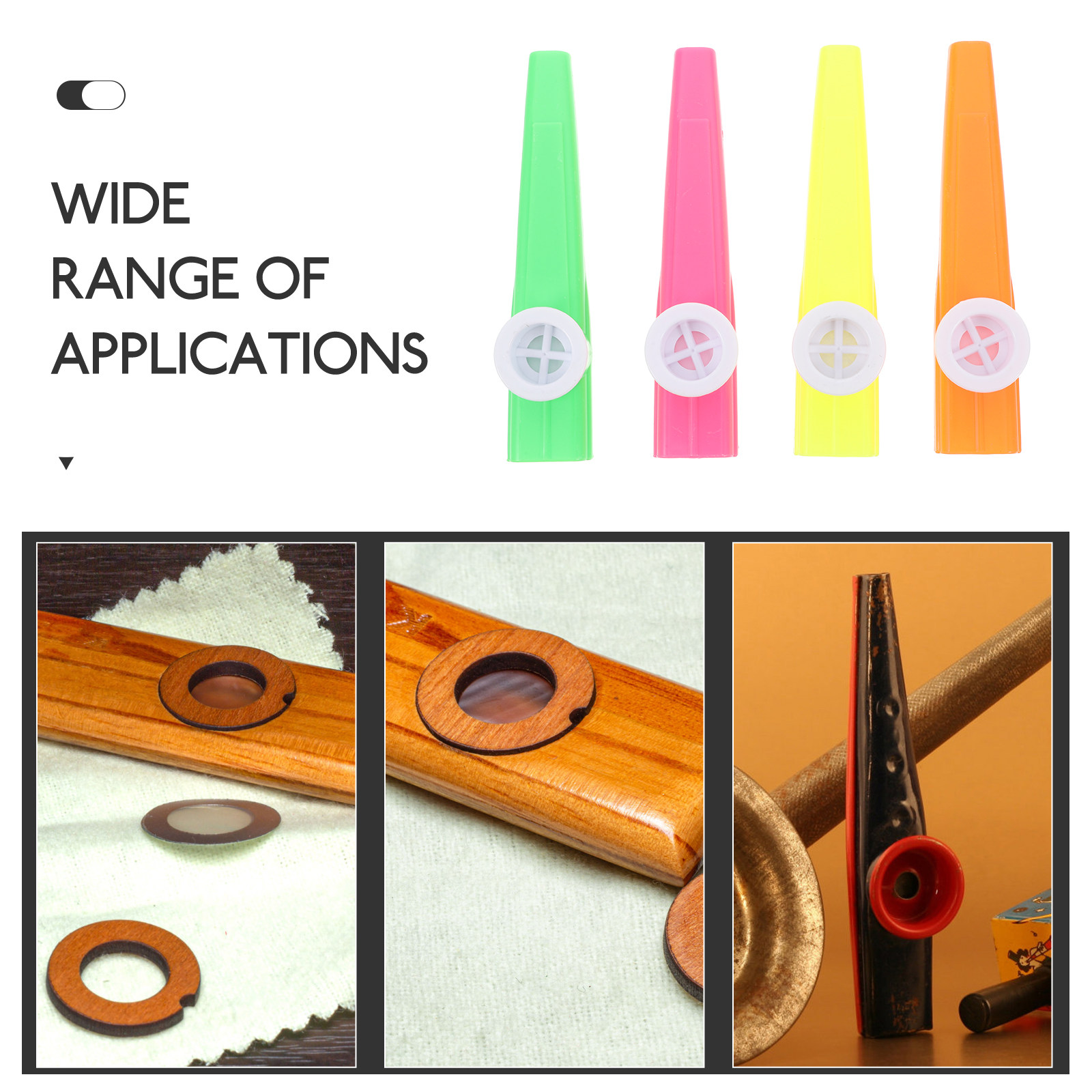 24 stuks plastic kazoes, diver - Musical Instrument Kazoo recensie en prijs
