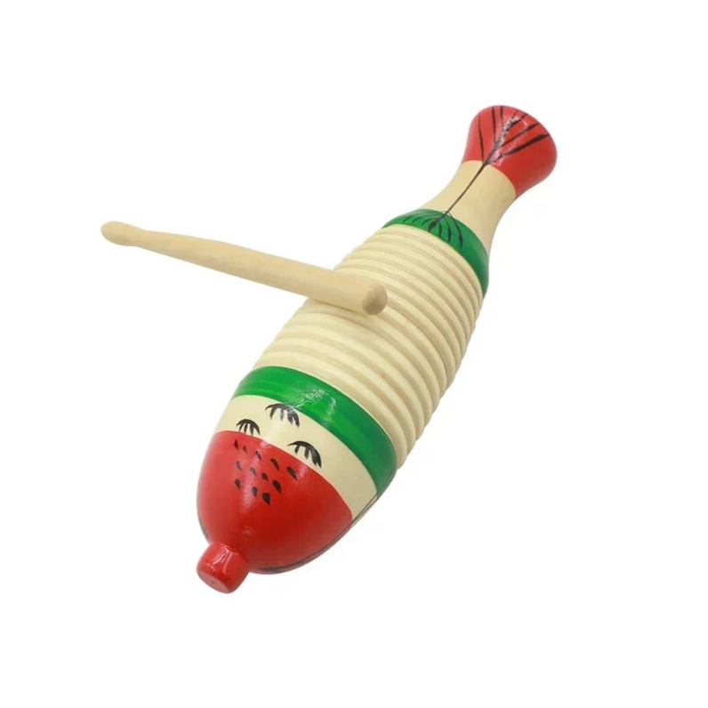 Houten vis Muzikaal Orff-percu - Musical Instrument Games recensie en prijs