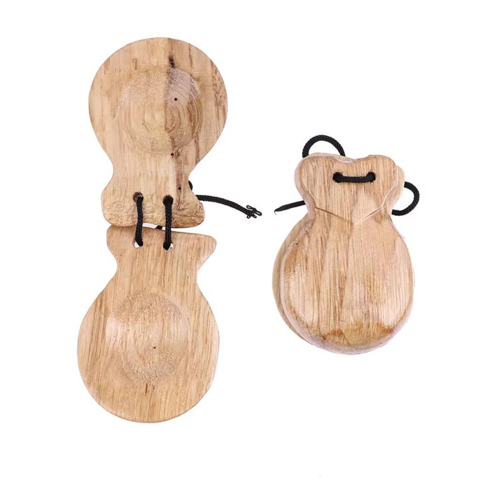 Orff Percussie Houten Kastanie - Castanet Flamenco recensie en prijs