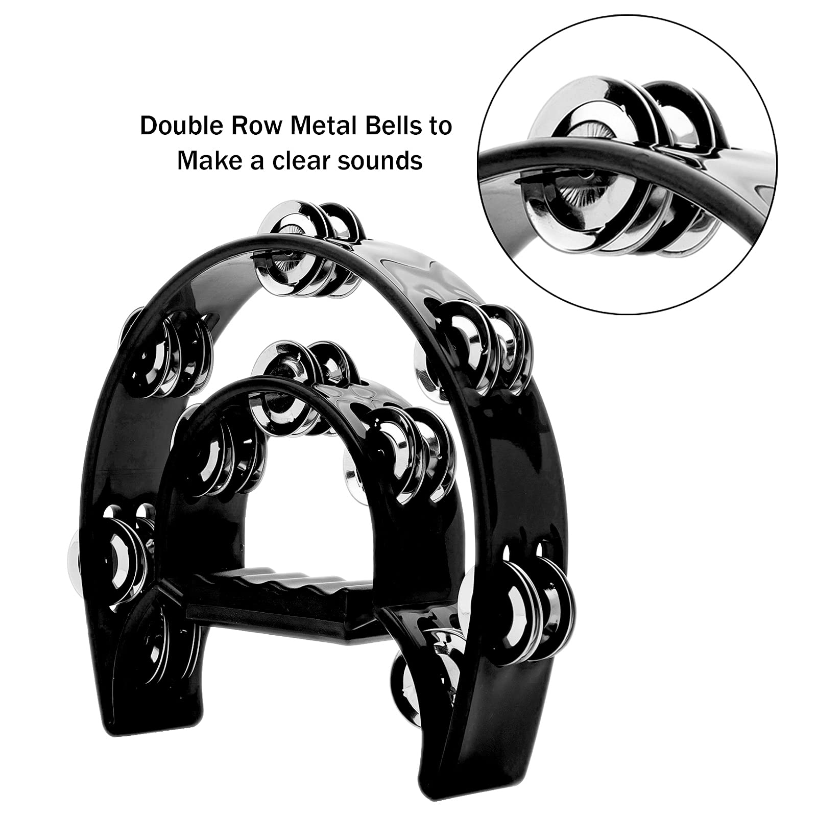 Tamboerijn Dubbele Rij Metalen - Musical Instrument Tambourine recensie en prijs