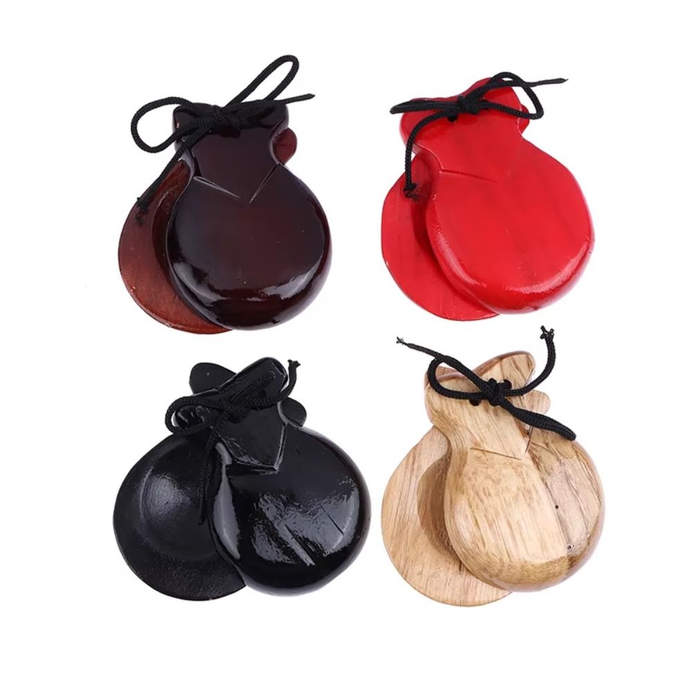 Orff Percussie Houten Kastanie - Castanet Flamenco recensie en prijs
