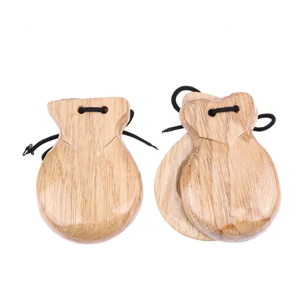 Orff Percussie Houten Kastanie - Castanet Flamenco recensie en prijs