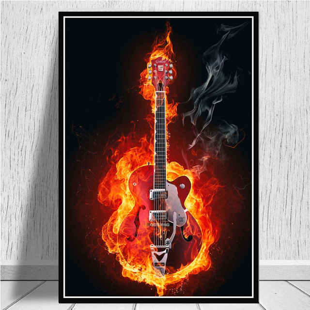 Canvas Prints Pictures Wall Ar - Musical Instrument Images recensie en prijs