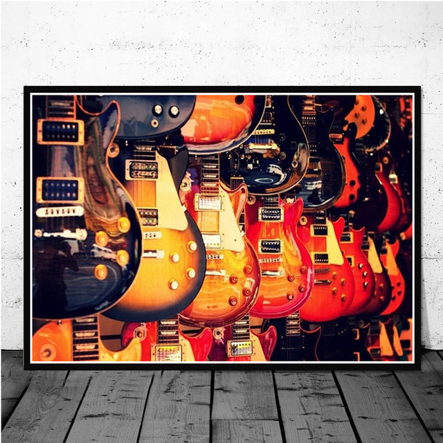 Canvas Prints Pictures Wall Ar - Musical Instrument Images recensie en prijs