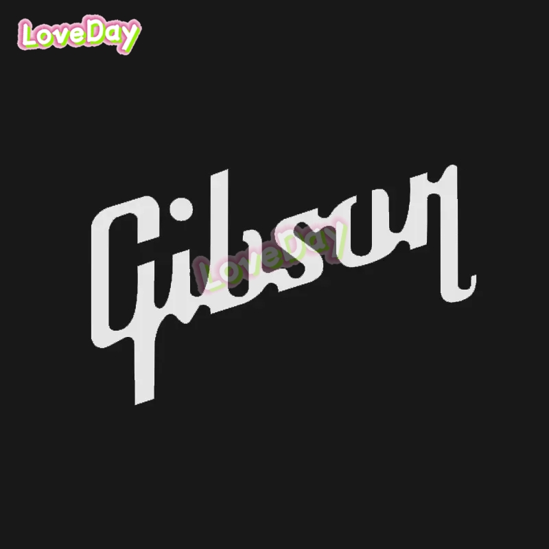 Gibson logo sticker sticker vi - Musical Instrument Logo recensie en prijs