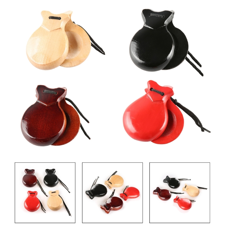 2 Stuks Traditionele Castagnet - Castanet Flamenco recensie en prijs