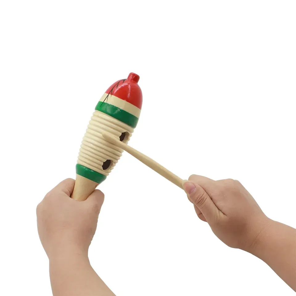 Houten visspel Orff percussie  - Musical Instrument Games recensie en prijs