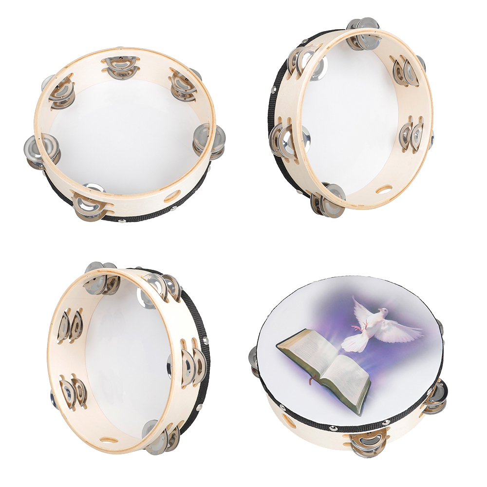 8 Inch Tamboerijn Vrede Duif P - Musical Instrument Tambourine recensie en prijs