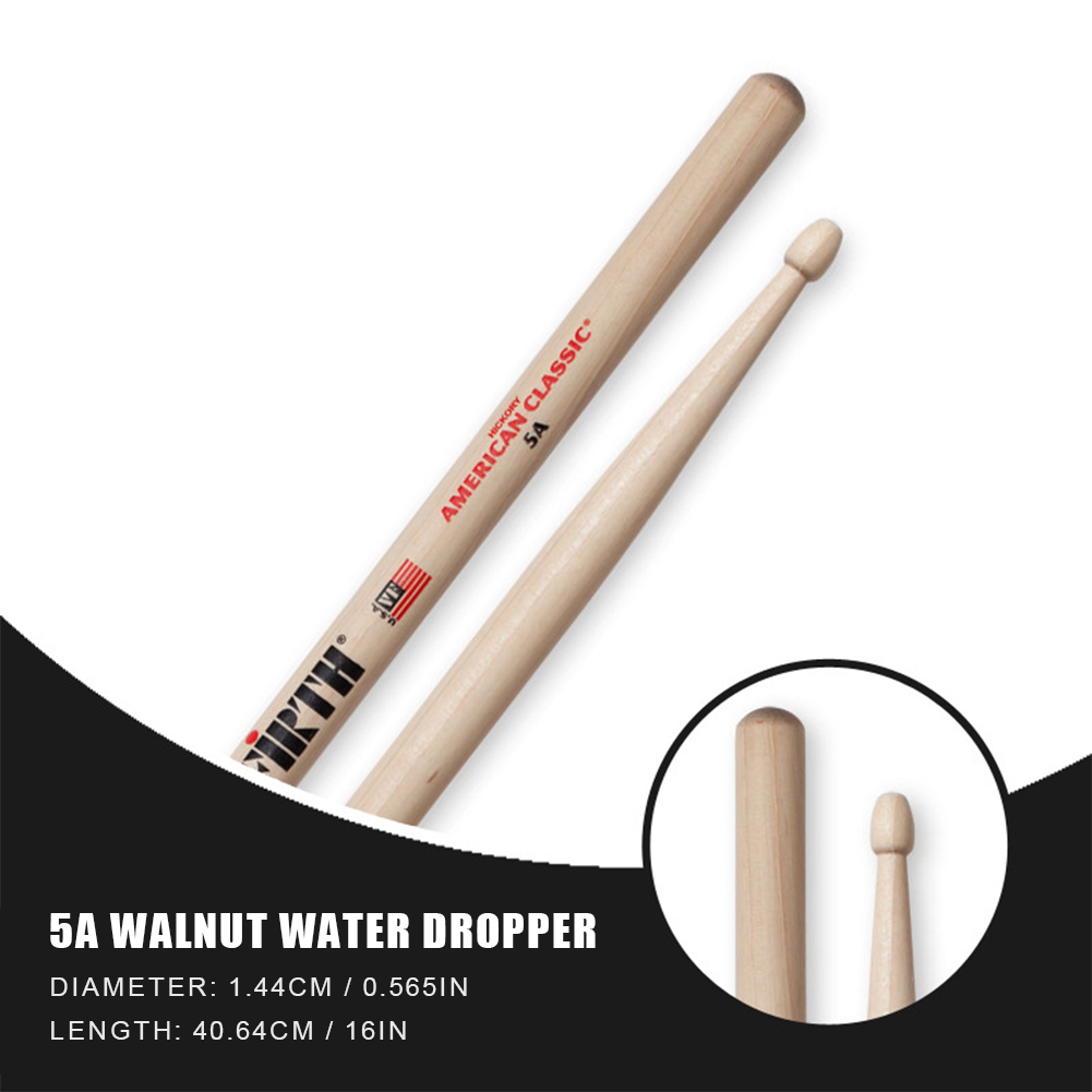 1-5 Paar Drumsticks 5A/7A Hick - Musical Instrument Handpan recensie en prijs