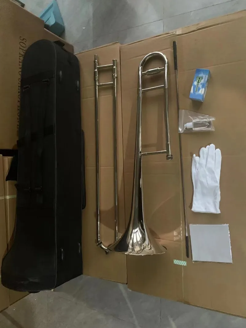 Hete Aanbieding Trombone Meerd - Musical Instrument Logo recensie en prijs