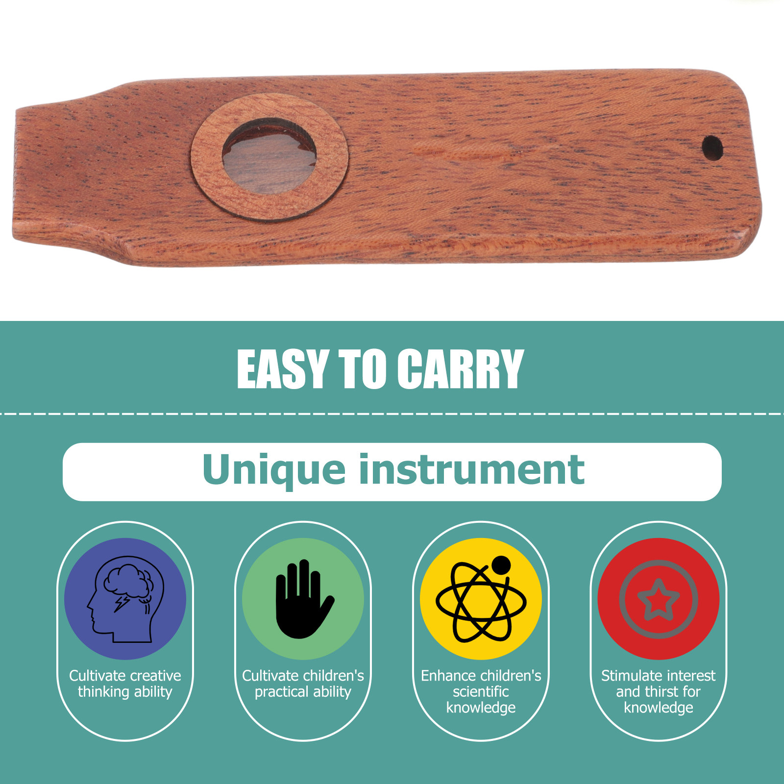 1Set Houten Kazoo Muziekinstru - Musical Instrument Kazoo recensie en prijs