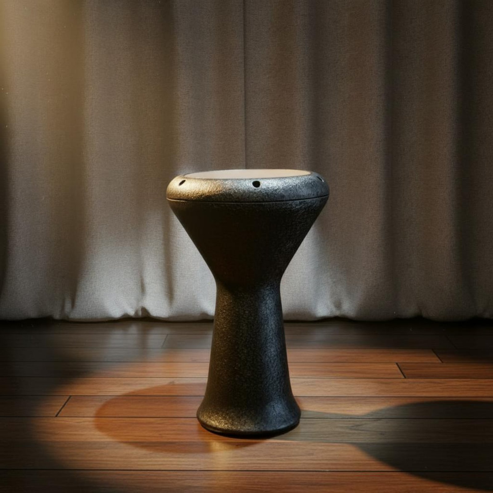 Egyptische Goblet Drum, rijke  - Musical Instrument Logo recensie en prijs