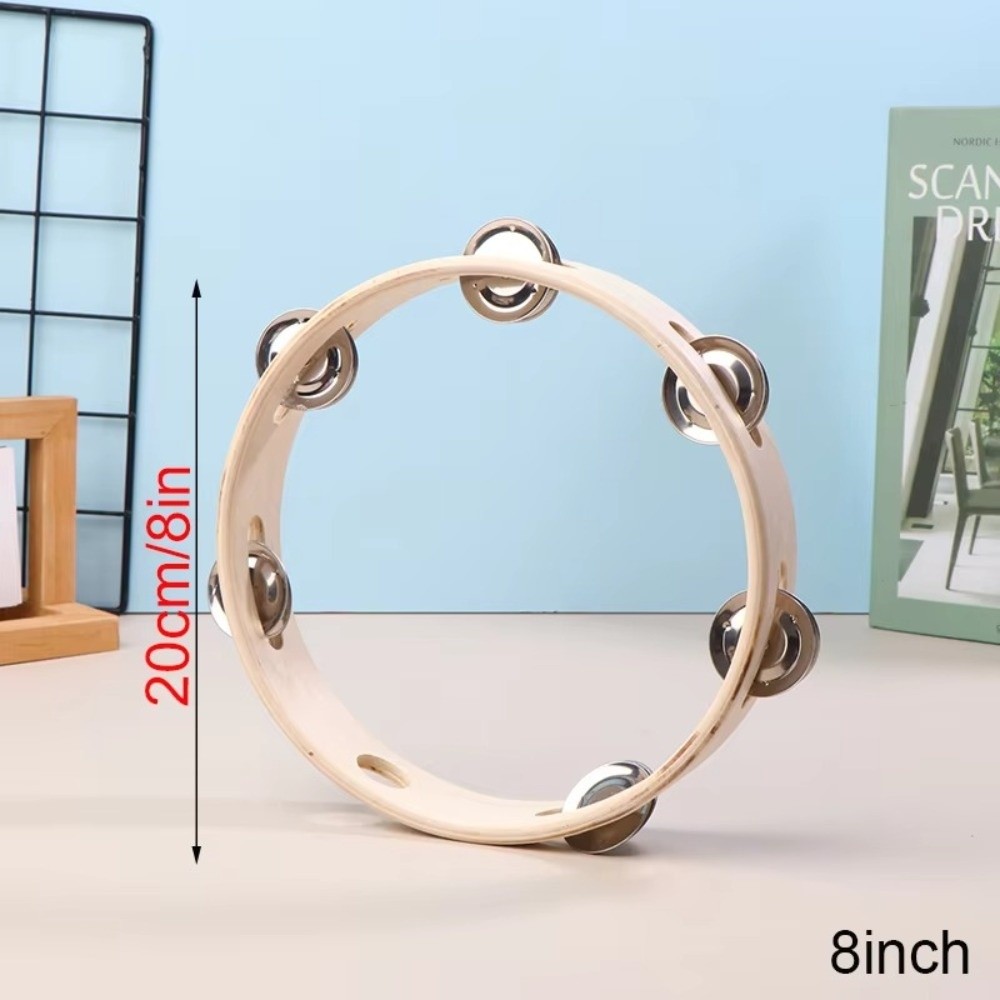 Nieuwe 4/6/7/8/10 Inch Handtro - Musical Instrument Tambourine recensie en prijs