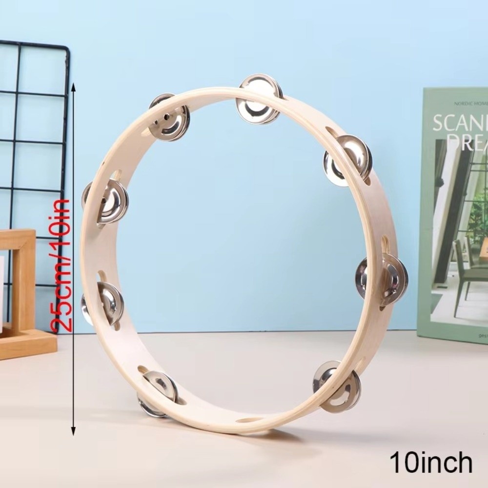 Nieuwe 4/6/7/8/10 Inch Handtro - Musical Instrument Tambourine recensie en prijs