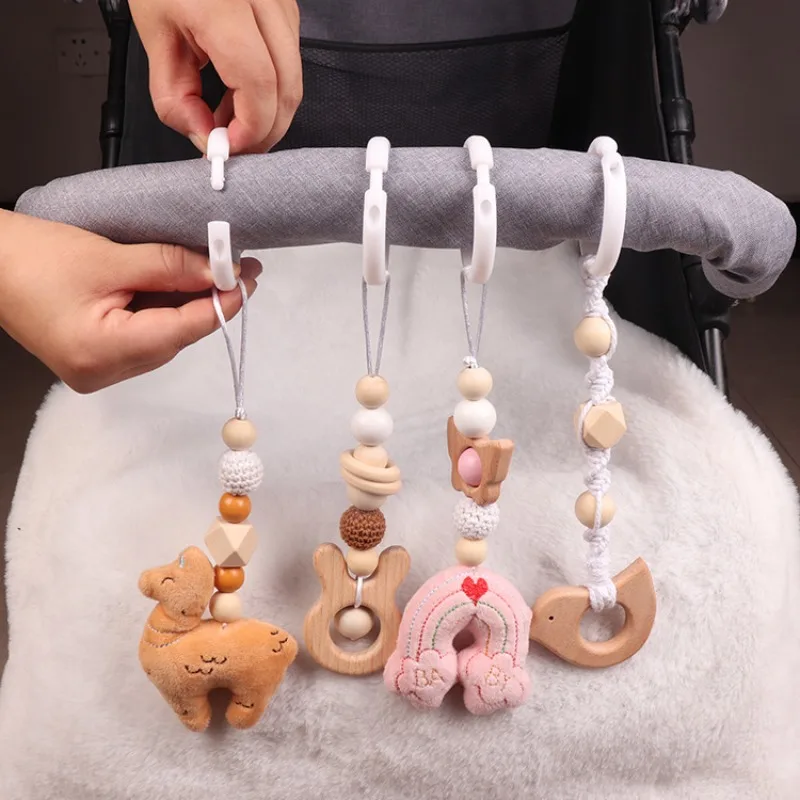 6 Stuks Houten Baby Speelgoed  - Musical Instrument Rattle recensie en prijs