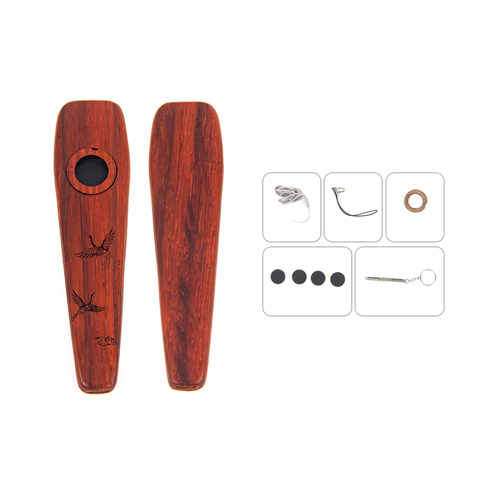 2025 Nieuwe houten Kazoo-cadea - Musical Instrument Kazoo recensie en prijs