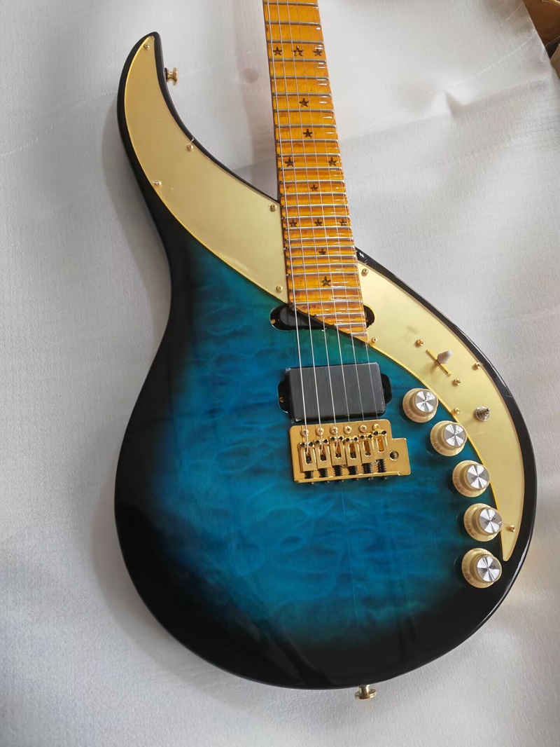 Esdoorn Toets Ster Inlays 29 F - Musical Instrument Logo recensie en prijs