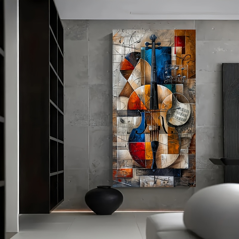 Moderne abstracte cello poster - Musical Instrument Images recensie en prijs