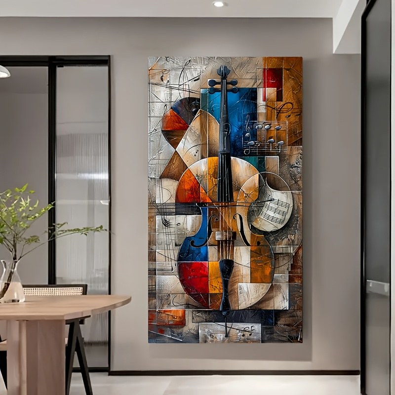 Moderne abstracte cello poster - Musical Instrument Images recensie en prijs
